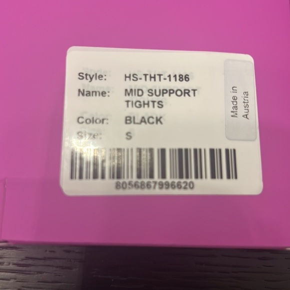 Limited Edition Fendi x Skims Mid Support Tights in Black size Small- New in box - Picture 4 of 6